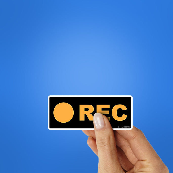 Rec Sticker - Stickers | STICK IT UP