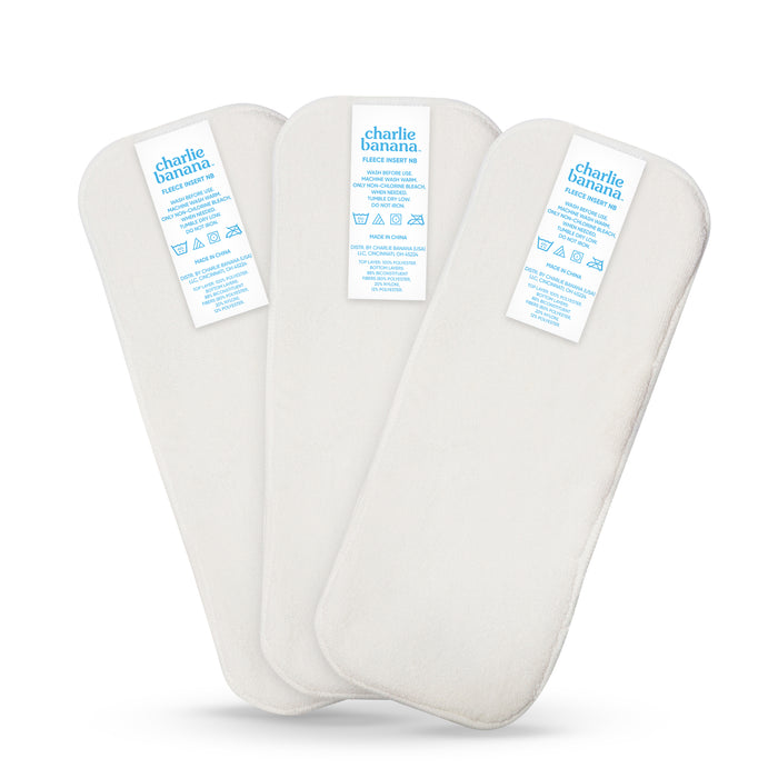 Reusable Fleece Inserts - Newborn