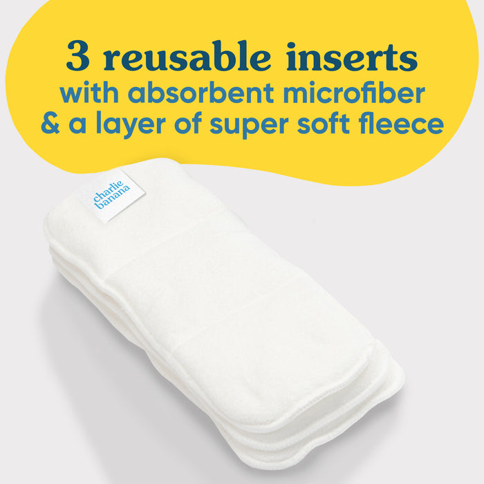 Reusable Fleece Inserts - Newborn