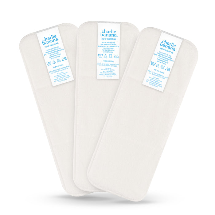 Reusable Hemp Inserts - Newborn