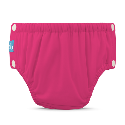 Reusable Swim Diaper Snaps - Fuchsia