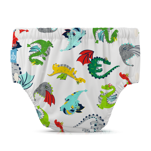 Reusable Swim Diaper Snaps - Mr Dragon