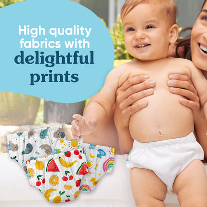 Reusable Swim Diaper Snaps - Tiffany