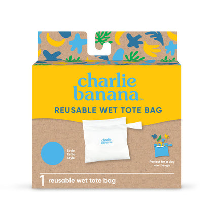 Reusable Wet Tote Bag - CB Turquoise