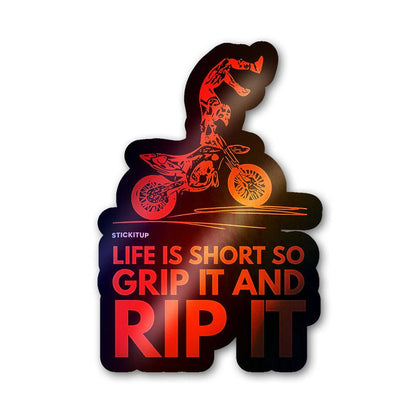 Rip It Sticker Holographic Stickers - Holographic stickers | STICK IT UP