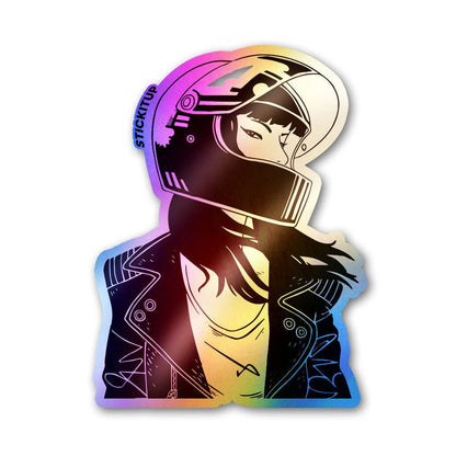 Road Rebel Holographic Stickers - Holographic stickers | STICK IT UP