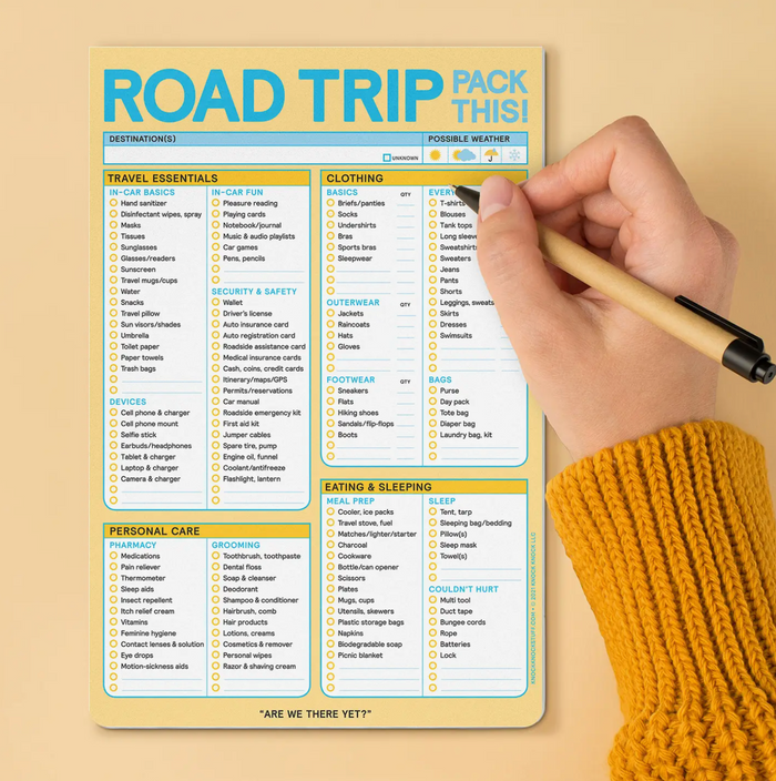 Road Trip Pad