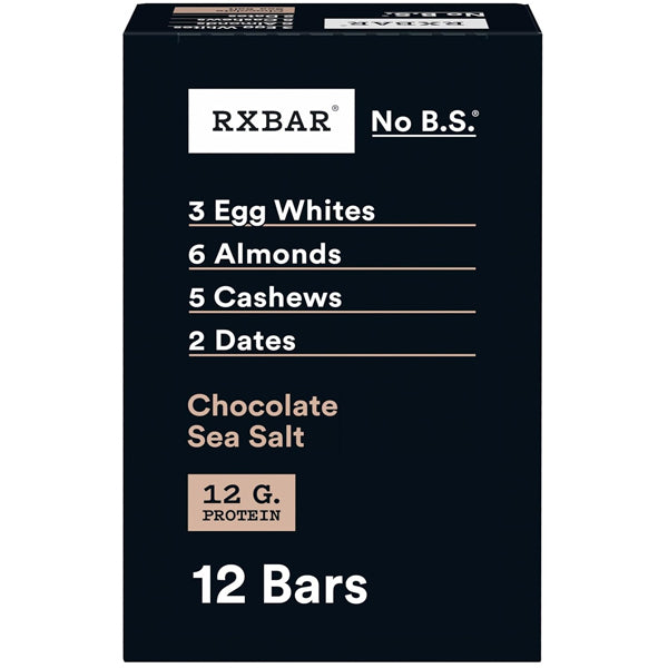 RXBar No B.S Protein Bars 12pk