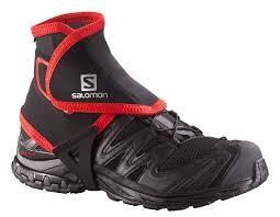 SALOMON POLAINAS TRAIL GAITERS HIGH BLACK