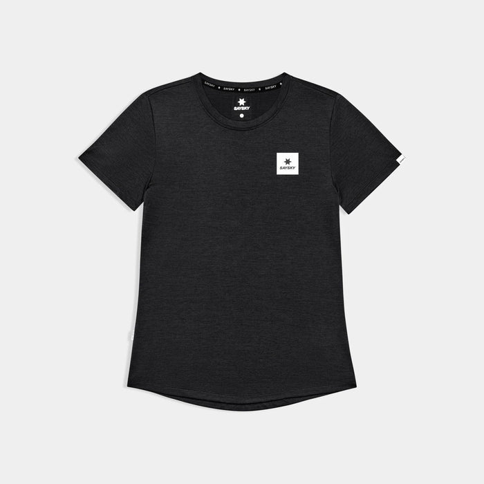 SAYSKY CLEAN COMBAT PRO T SHIRT BLACK MUJER