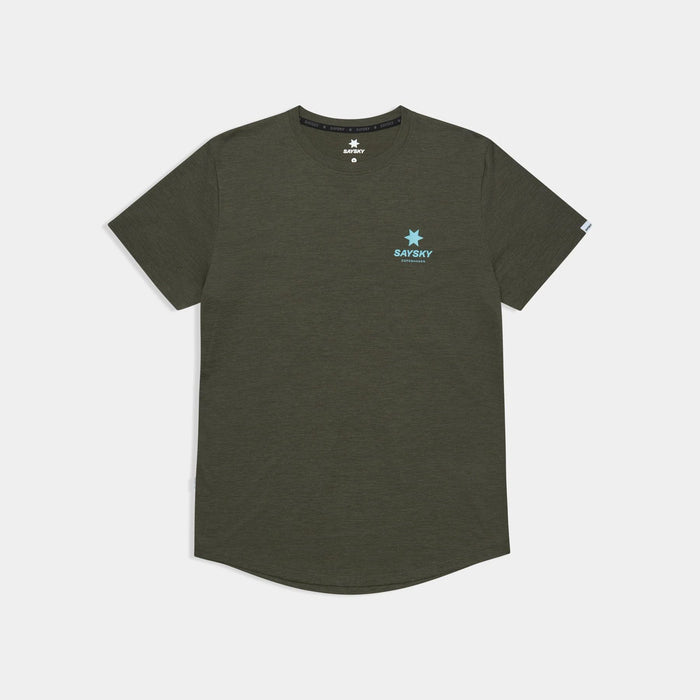 SAYSKY STATEMENT COMBAT PRO T SHIRT GREEN