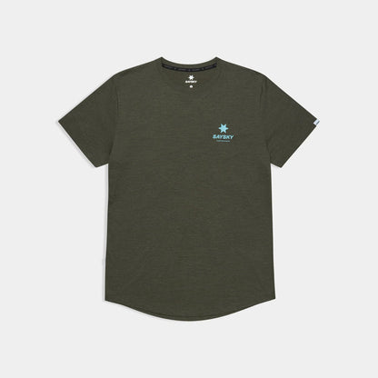 SAYSKY STATEMENT COMBAT PRO T SHIRT GREEN