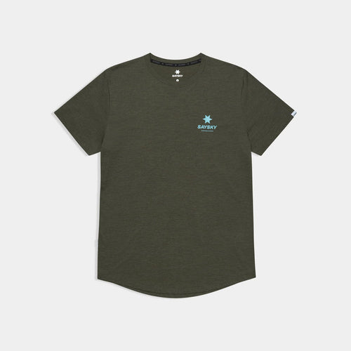 SAYSKY STATEMENT COMBAT PRO T SHIRT GREEN