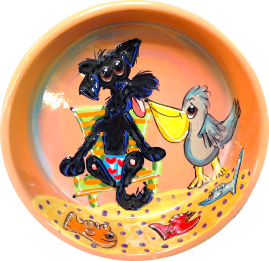 Schnauzer Dog Bowl