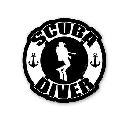 Scuba Diver Sticker - Stickers | STICK IT UP