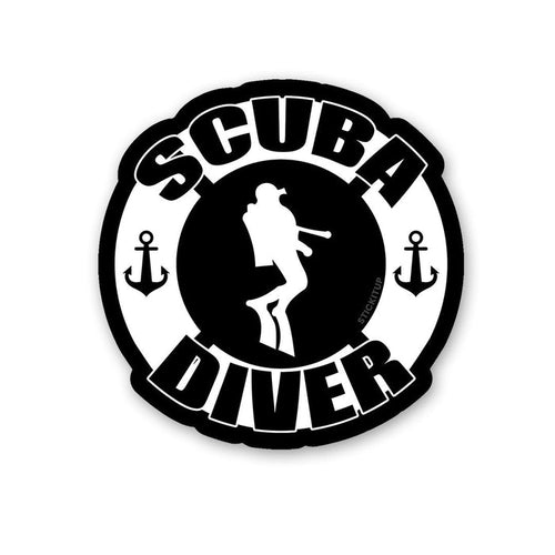 Scuba Diver Sticker - Stickers | STICK IT UP