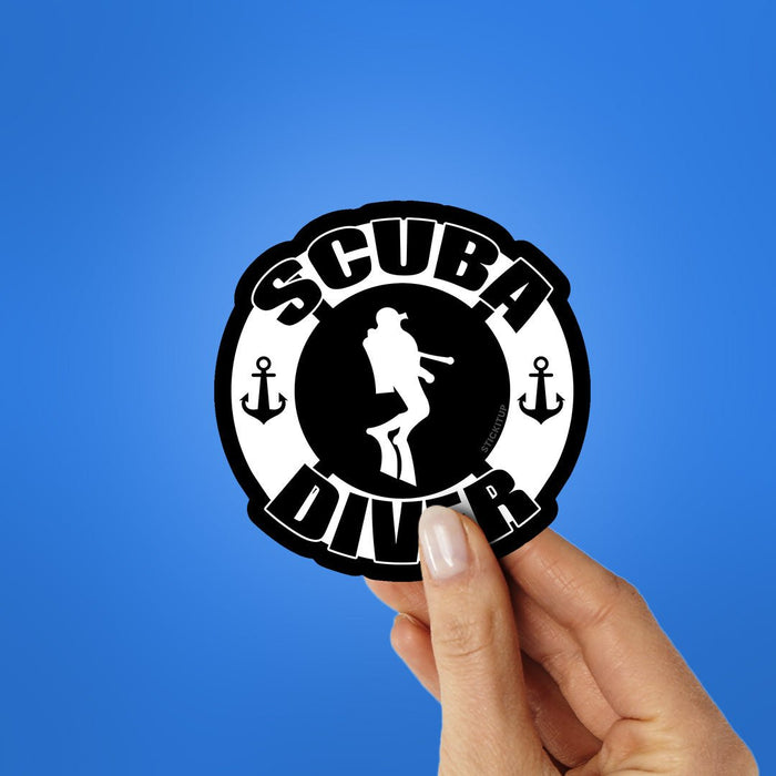 Scuba Diver Sticker - Stickers | STICK IT UP