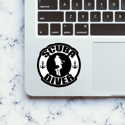 Scuba Diver Sticker - Stickers | STICK IT UP