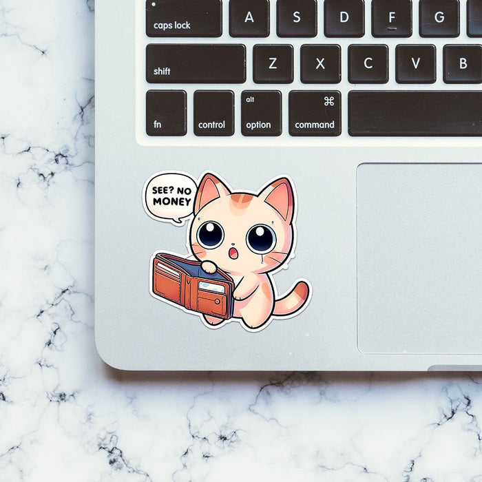 See No Money Sticker - Stickers | STICK IT UP