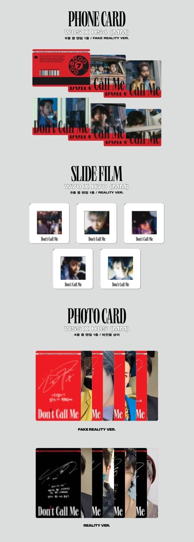 SHINee - Don’t Call Me (Photobook ver.)