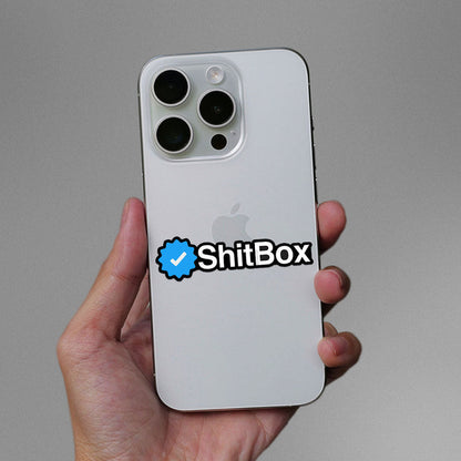 Shitbox Sticker - Stickers | STICK IT UP
