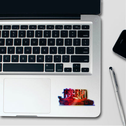 Sidewinder Car Holographic Stickers - Holographic stickers | STICK IT UP