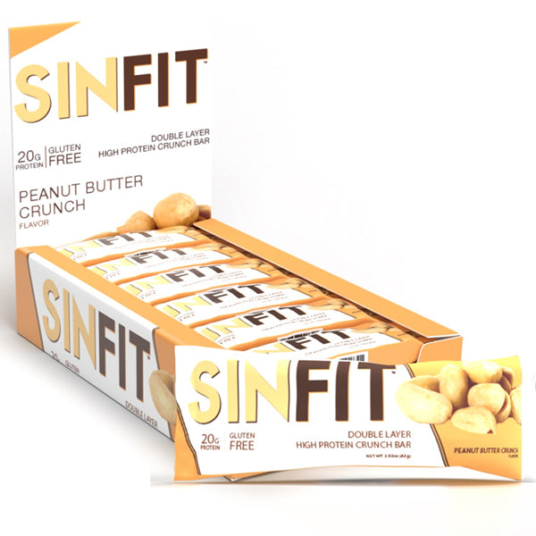 SinFit Double Layer High Protein Bars 12pk