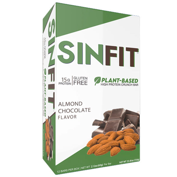 Sinfit Plant-Based High Protein Crunch Bars 12pk