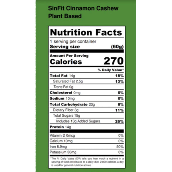 Sinfit Plant-Based High Protein Crunch Bars 12pk