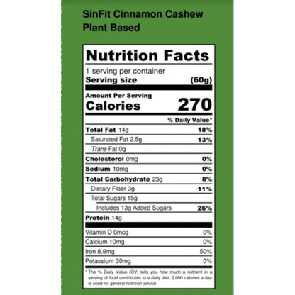 Sinfit Plant-Based High Protein Crunch Bars 12pk