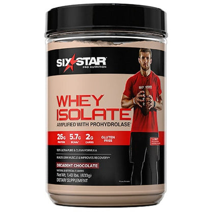 Six Star Whey Isolate Amplified with Prohydrolase 20 Servings