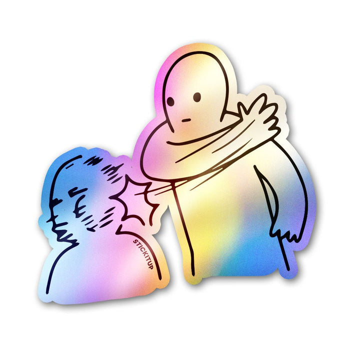 Slap Sticker Holographic Stickers - Holographic stickers | STICK IT UP