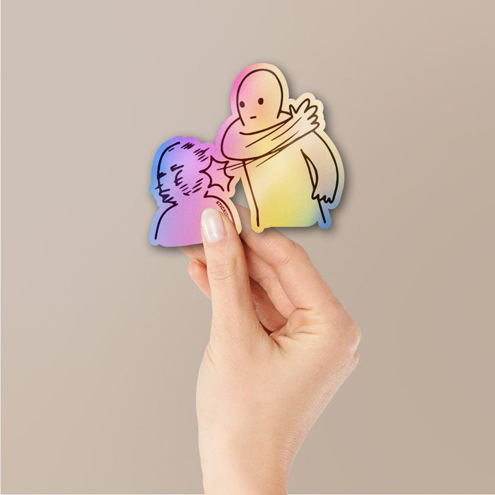 Slap Sticker Holographic Stickers - Holographic stickers | STICK IT UP