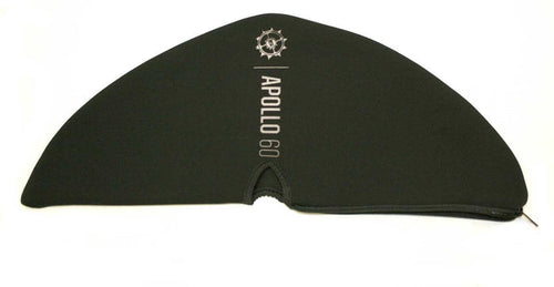 Slingshot Apollo 60cm hydrofoil front wing neoprene cover, black with logo and zipper