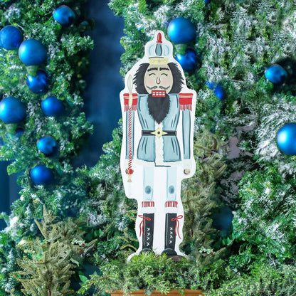 Songbird Grove Collection - Large Nutcracker Garden Stakes