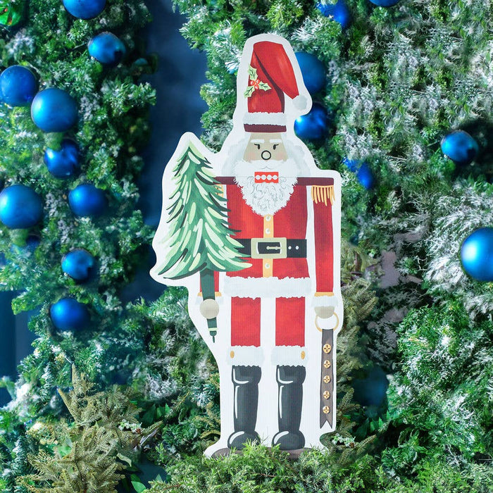 Songbird Grove Collection - Large Nutcracker Garden Stakes