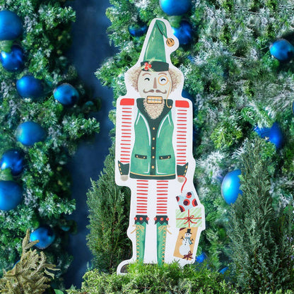 Songbird Grove Collection - Large Nutcracker Garden Stakes