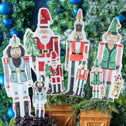 Songbird Grove Collection - Large Nutcracker Garden Stakes