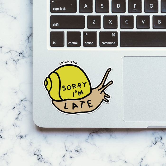 Sorry I'm Late 1.0 Sticker - Stickers | STICK IT UP