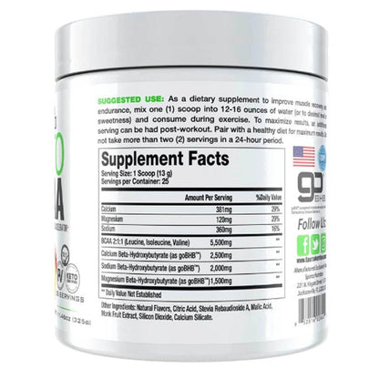 Sparta Keto BCAA Muscle Mass Accelerator 25 Servings