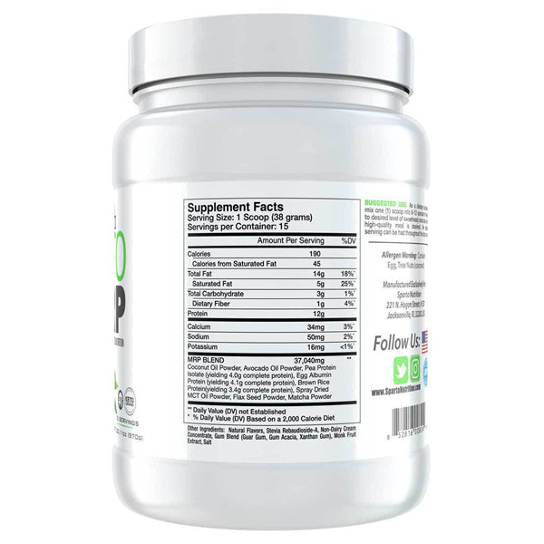 Sparta Keto MRP 15 Servings