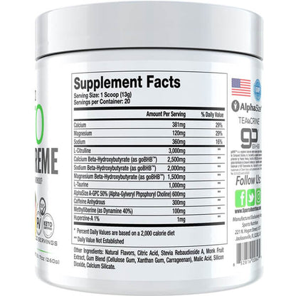 Sparta Keto Pre Extreme 20 Servings