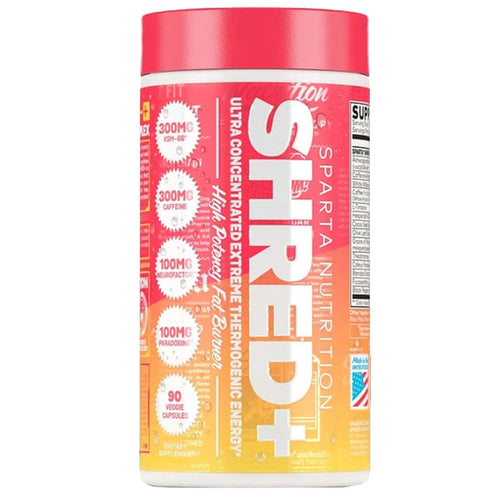 Sparta Shred+ Extreme Thermogenic Energy Capsules