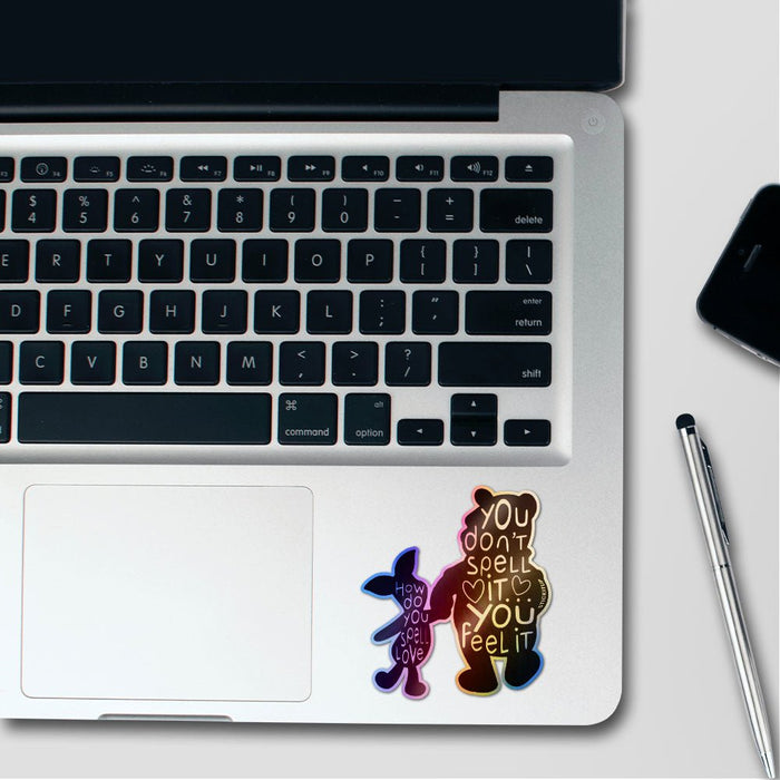 Spell It Feel It Sticker Holographic Stickers - Holographic stickers | STICK IT UP