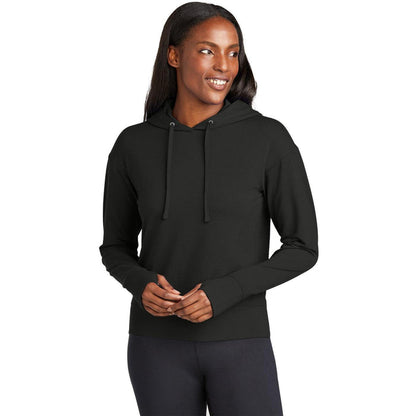 no-logo Sport-Tek Ladies Sport-Wick Flex Fleece Pullover Hoodie-Sport-Tek-Thread Logic