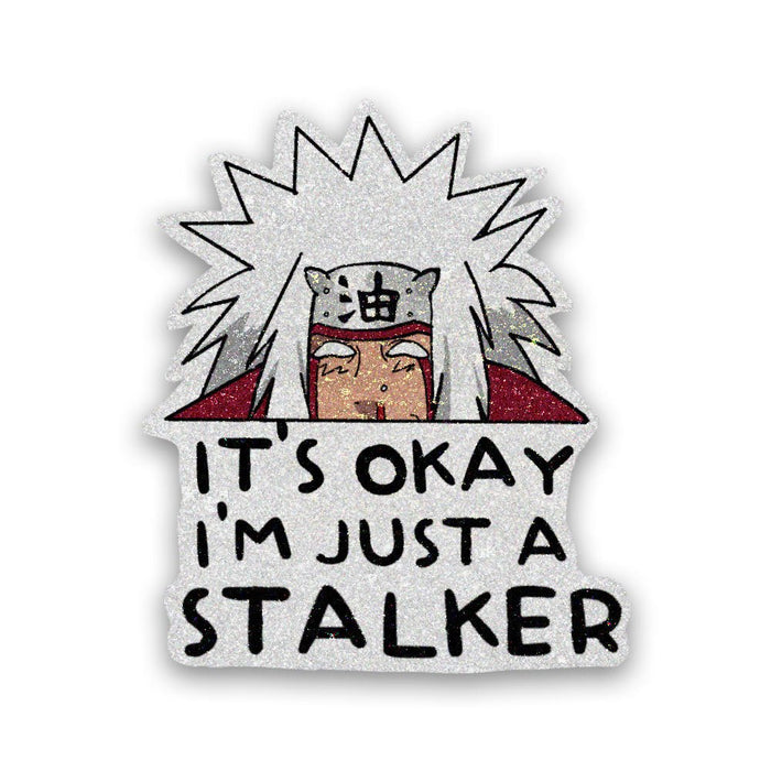 Stalker Glitter Sticker - Glitter Stickers | STICK IT UP