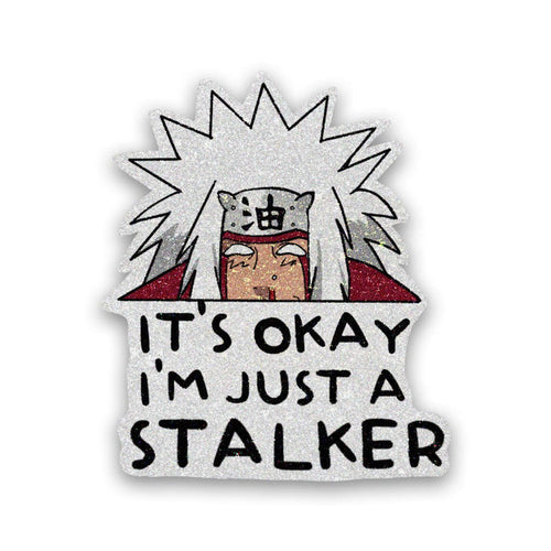 Stalker Glitter Sticker - Glitter Stickers | STICK IT UP