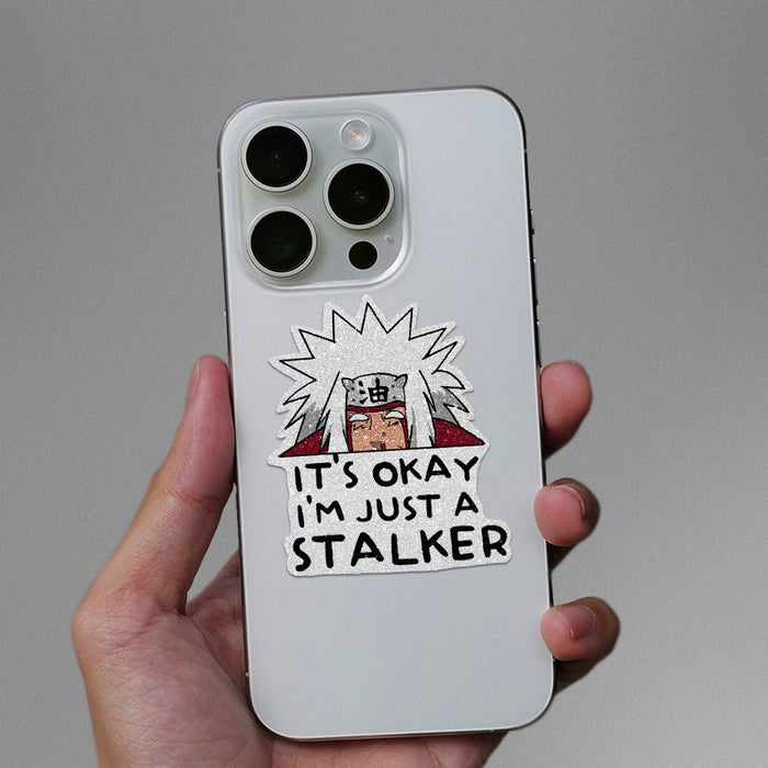 Stalker Glitter Sticker - Glitter Stickers | STICK IT UP