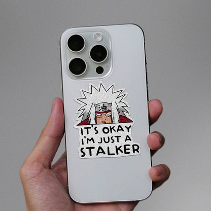 Stalker Glitter Sticker - Glitter Stickers | STICK IT UP