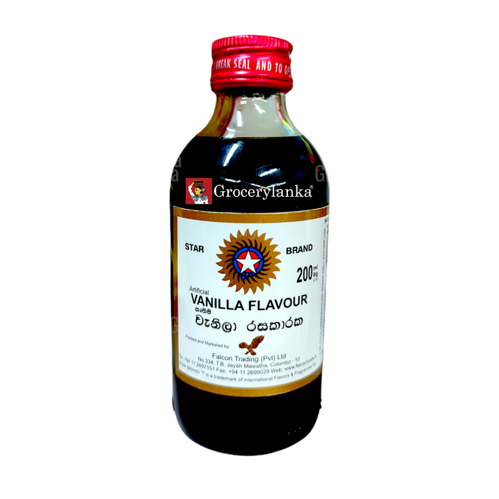 Star Brand Vanilla Essence 180ml - Large Bottle